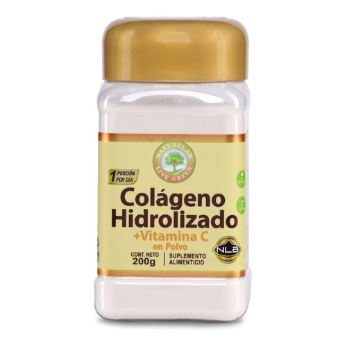 Colágeno Hidrolizado En Polvo 200gr + Vitamina C - Naturelab Sin sabor