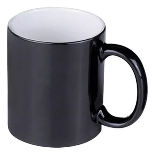 Taza Mágica Para Sublimar Con Caja Individual 11oz Color Negro