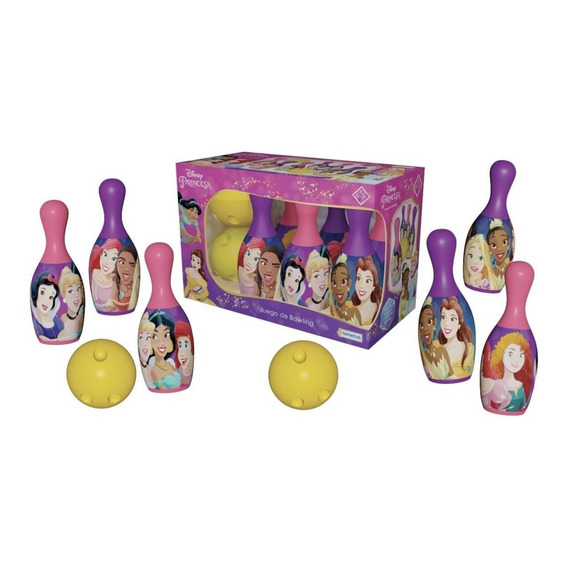 Juego Bowling Infantil Disney Princesas Sirenita Juguete