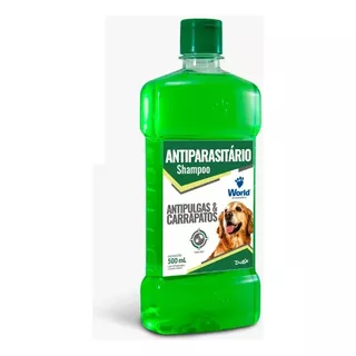 Shampoo Antipulgas E Carrapatos Cães 500ml ( 10 Unidades ) 