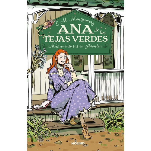 Ana De Las Tejas Verdes 4. Mas Aventura, de L.M. Montgomery. Editorial Molino, tapa blanda en español, 2022