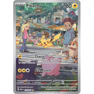 Pikachu 173/165 Carta Pokemon 151 Scarlet & Violet