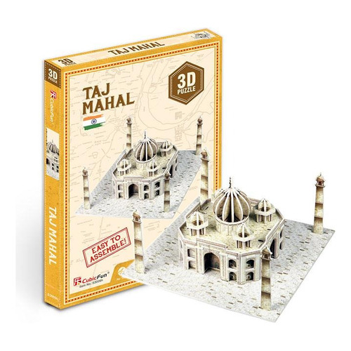 Miniatura - Taj Mahal - Puzzle 3d