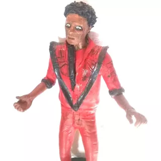 Michael Jackson Thrill Boneco Artesanal 25 Cm Pronta Entrega