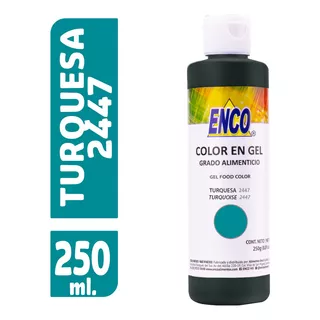 Colorante Comestible Enco Turquesa 2447 250 G