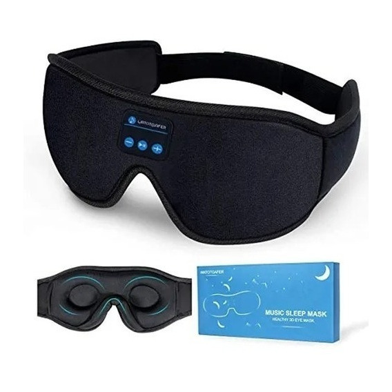 Tapa Ojos Ayuda Para Dormir 3d Antifaz Bluetooth Para Dormir