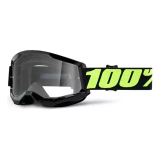 Óculo Para Motociclistas 100% Strata Strata,strata 2, Oculos Motocross, Oculos Trilha, Oculos Enduro, Oculos 100 Yellow