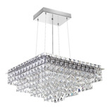 Colgante Lampara Techo Caireles Cristal 5 Luces G9 Led