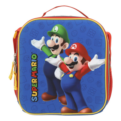 Lonchera Chenson Escolar Luigi Mario Bros Mb65968-9