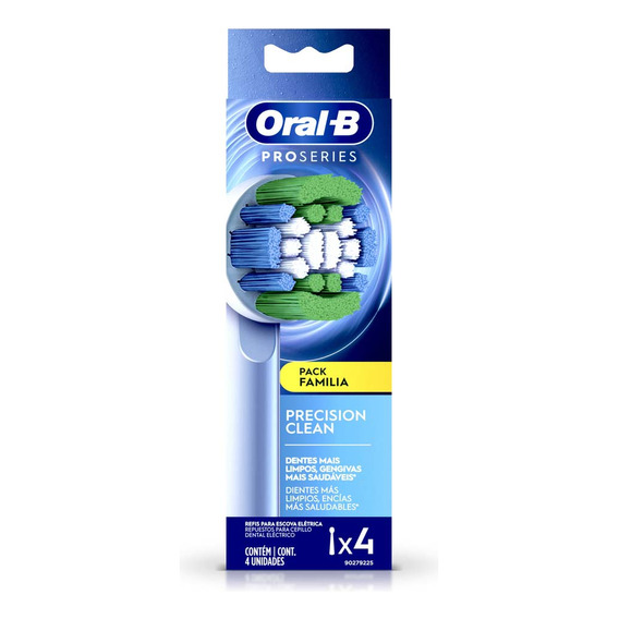 Repuesto Cepillo Dental Electrico Oral-b Precision Clean X 4