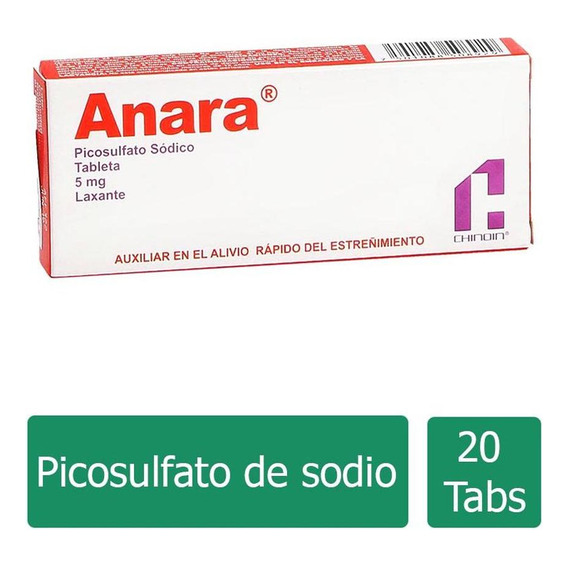 Anara 5 Mg Caja Con 20 Tabletas
