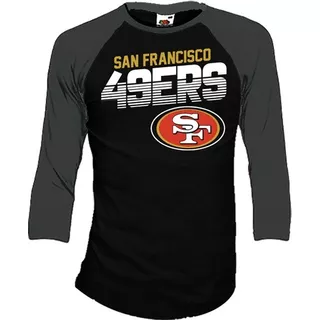 49ers San Francisco Playeras Manga 3/4 Para Hombre Y Mujer