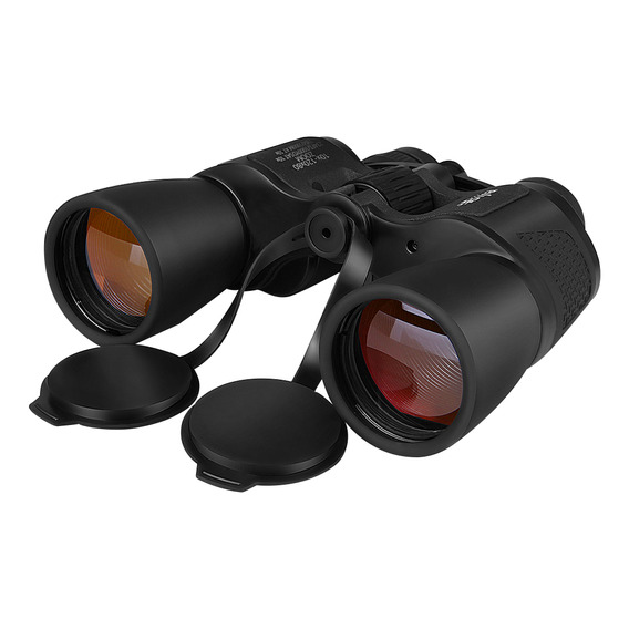 Binocular Wildstec 10-30×50 Larga Vista Caza Nautica Deporte Color Negro