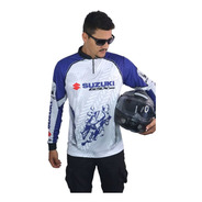 Camiseta Brk Motociclismo Suzuki V-strom1000 Com Fpu +50