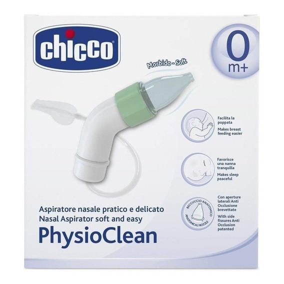 Chicco Aspirador Nasal Physioclean Color Blanco