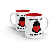 Caneca Per.  May The Love Be With You Darth Vader - Beek