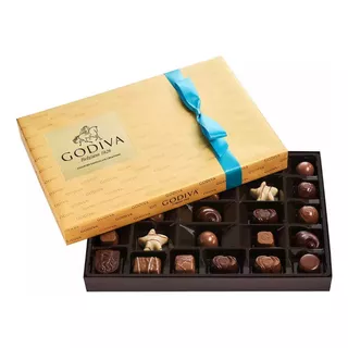 Godiva Exquisitos Chocolates Belgas Premium - Caja De 27 Und