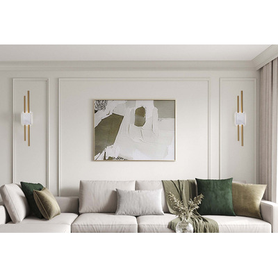 Aplique Pared Parker 19204 Oro Led 12w Deco Moderno Cie