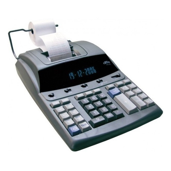 Calculadora impresora Cifra PR-235 color gris
