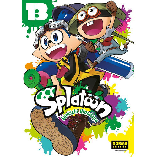 Splatoon, De Sankichi Hinodeya. Editorial Norma, Tapa Blanda En Español, 2023