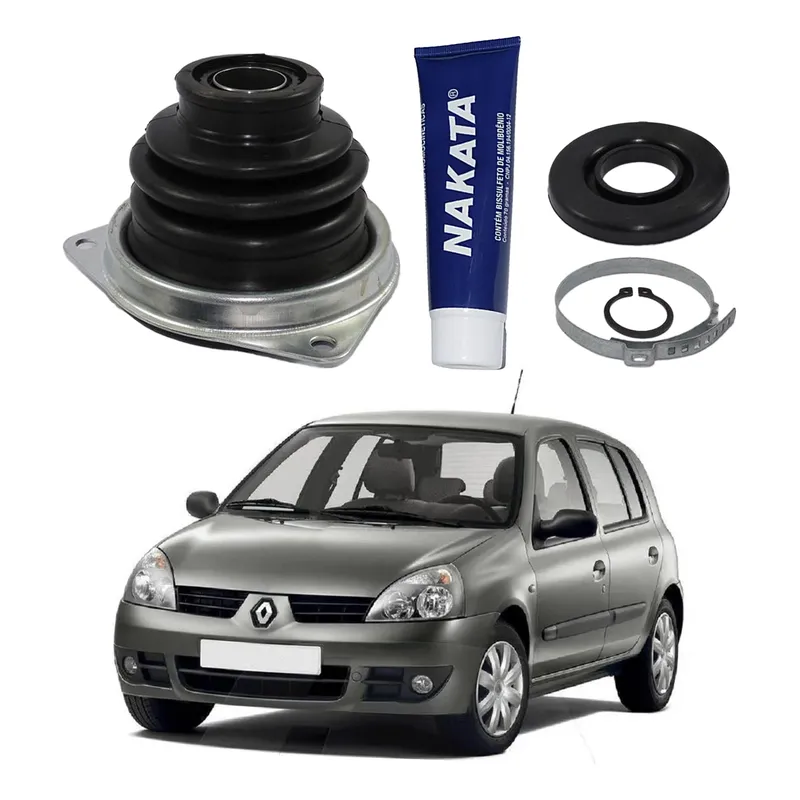 Coifa Cambio Lado Esquerdo Clio 1.6 2003 A 2009