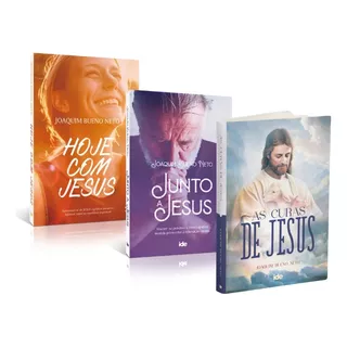Kit 03 Livros: As Curas De Jesus + Hoje Com Jesus + Junto A Jesus | Ide Editora