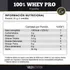 Proteína - 100% Whey Pro 5lb - Gold Nutrition Sabor Frutilla