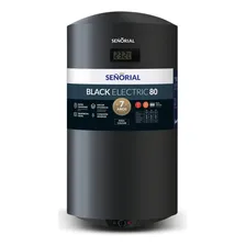 Termotanque Eléctrico Señorial Black 80l Negro Protección Anticorrosiva