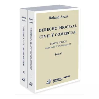 Derecho Procesal Civil Y Comercial 2 Tomos / Roland Arazi