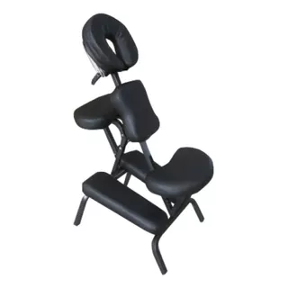 Cadeira De Massagem Portátil Preta Qm02 Best Pro Cor Preto