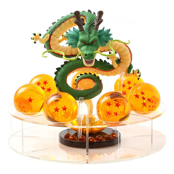 Esferas Del Dragón De 4.5cm+shen Long+base Dragon Ball