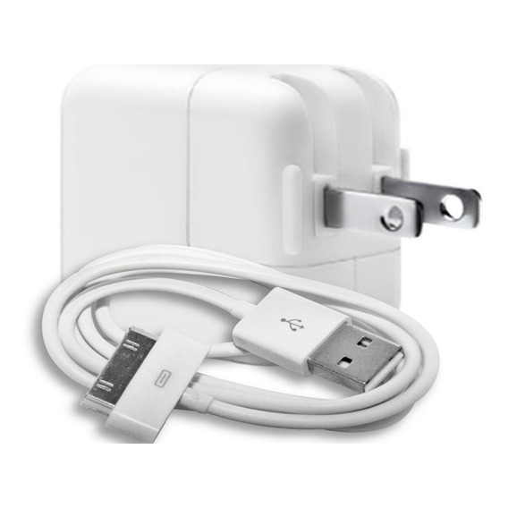 Cargador Para iPad 1 iPad 2 iPad 3 Cubo 2a Y Cable 30 Pines