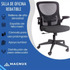  Silla Escritorio Ergonomica Oficina Giratoria Secretarial Computador Brazos Rebatible Magnux