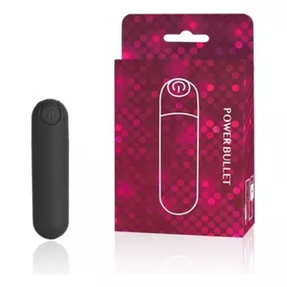 Mini Vibrador Bullet Recarregável Aveludado Preto - You Vibe