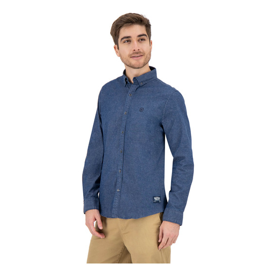 Camisa Manga Larga Hombre Nautica