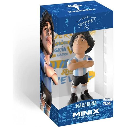 Minix Figura De Diego Maradona Selección Argentina Muñeco