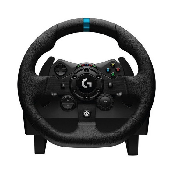 Volante De Carreras Y Pedales Logitech G G923 Xbox One Y Pc Color Negro