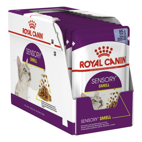 12 Sobres Royal Canin Sensory Smell 85g