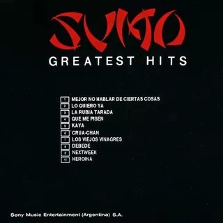 Sumo Greatest Hits Cd Nuevo