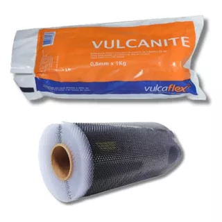 Rolo De Remendo Quente Vulk 1kg Vulcaflex - Remendo/ Manchão