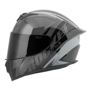 Casco Integral Joe Rocket Rkt 100 Atomic 3.0 Charcoal Black