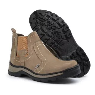 Bota Botina Coturno Adventure Couro Legitimo 4ssss Top