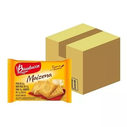 Biscoito Bauducco Maizena 170g - 48 Unidades