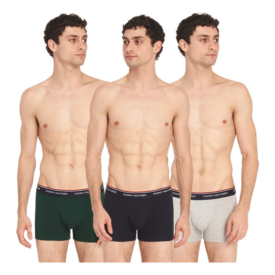 Trunk Tommy Hilfiger Para Hombre 3 Pack 1u87903842