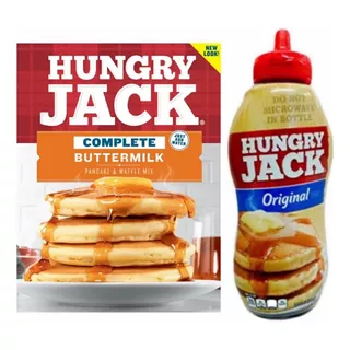 Hungry Jack Panqueca E Xarope Para Café Da Manhã Americano