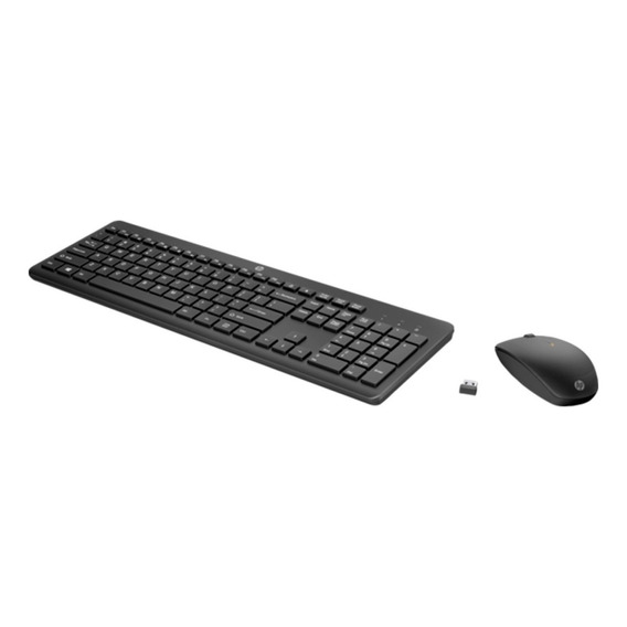 Combo Teclado Y Mouse Inalámbrico Hp 235 Negro