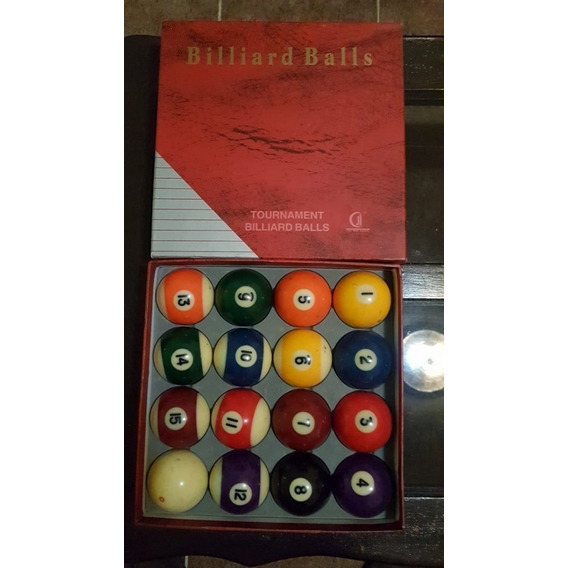 Ruedo De Pool Tournament Red Balls