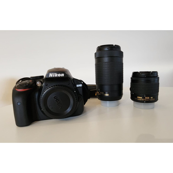 Nikon D3400 Kit + Bolso + 2 Lentes
