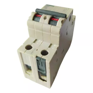 Disjuntor Mini Termomagnético Bipolar 10a 5sl6 210-7 Siemens