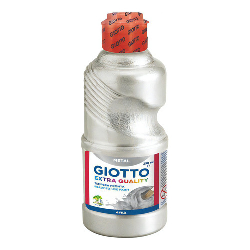 Tempera Metal Giotto - Oro/plata 250ml Color Plata